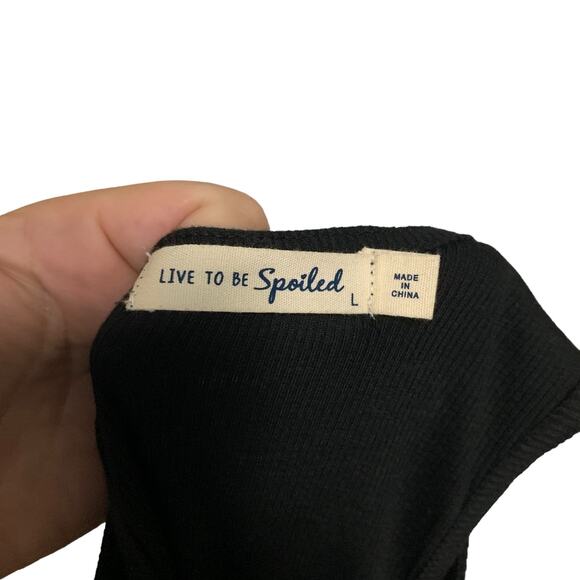 NWT! Live To Be Spoiled Cinched Front Mini Dress Girls Size L - Picture 7 of 9